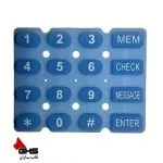 صفحه کلید سیلیکنی(ژلاتینی) استاندارد ۴*۴