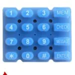 صفحه کلید سیلیکونی (ژلاتینی)استاندارد4*4